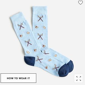 J Crew Critter socks